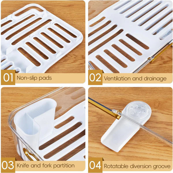 Acrylic Dish Drying Rack