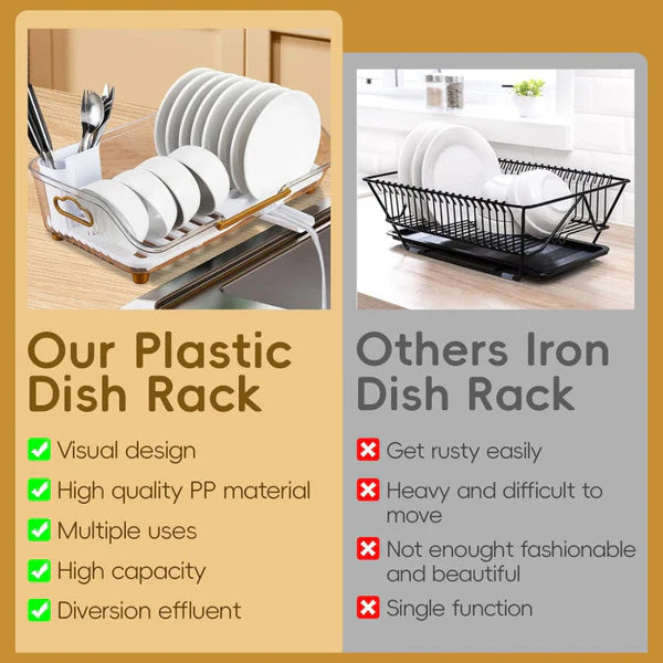 Acrylic Dish Drying Rack