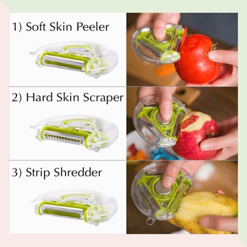 3 IN 1 ROTARY PEELER