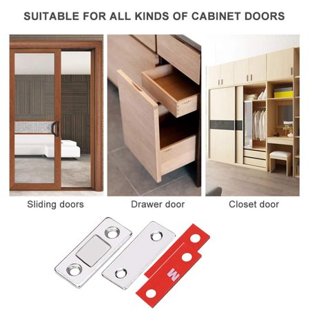 Ultra thin Self-Adhesive Magnetic Drawer/Cabinet Catcher