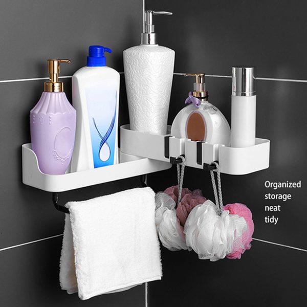 Multipurpose Self Adhesive Rotating Rack