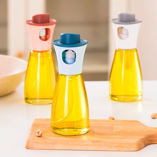Oil Sprayer For Cooking 150ml Oil Spray For Kitchen Making Salad/BBQ/Grilling Blue