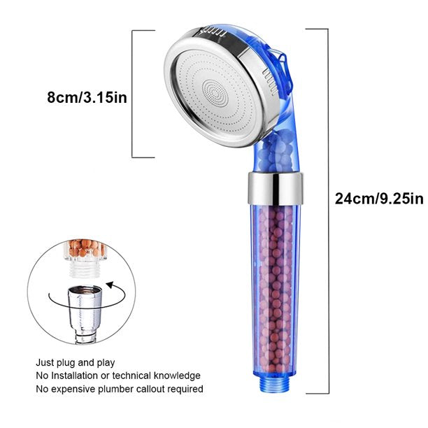 Power Shower Ionic Shower Head