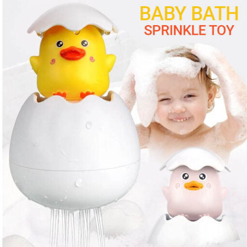 Baby Bathing Toy Water Sprinkle Egg