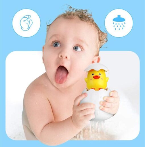 Baby Bathing Toy Water Sprinkle Egg