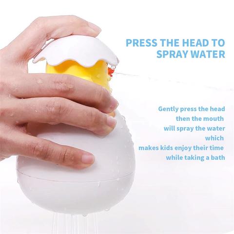 Baby Bathing Toy Water Sprinkle Egg