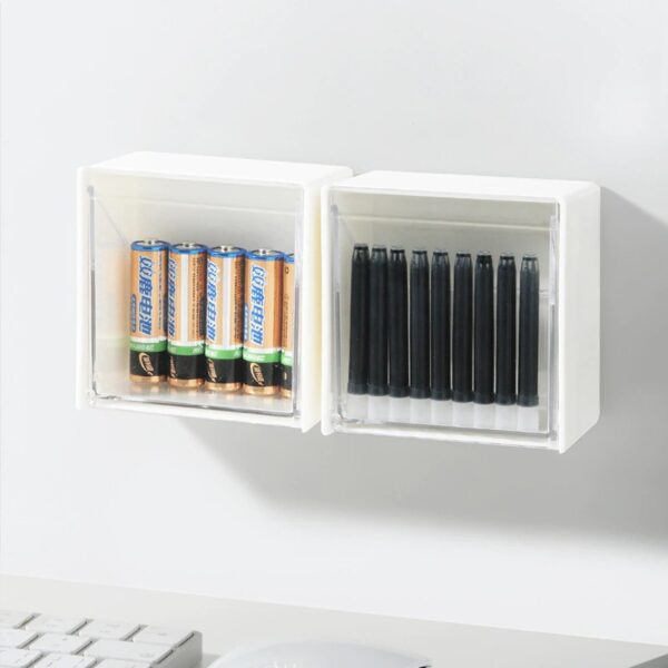 Multifunctional Transparent Wall Shelf