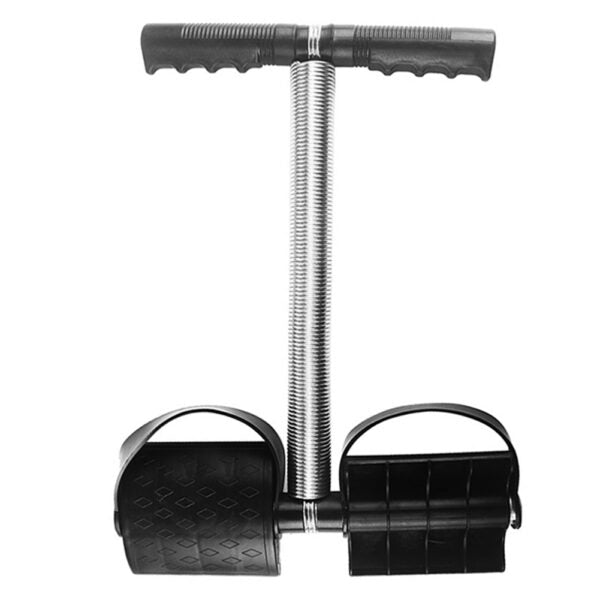 Indoor Sit Up Pull Rope Spring Tension Foot Pedal Abdomen Leg Exerciser Tummy Trimmer Stretching Slimming Training