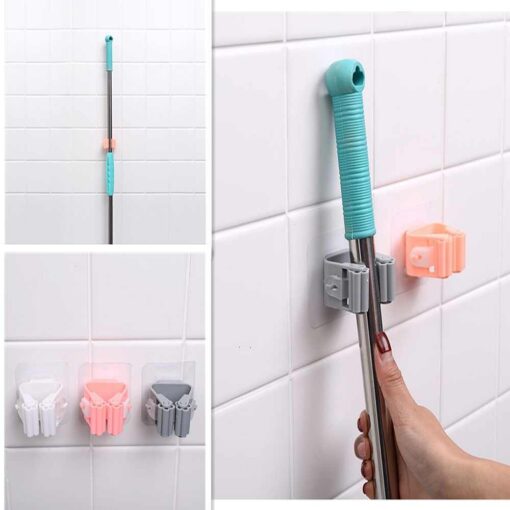 Mop Holder Wall Mounted (Pack of 3)