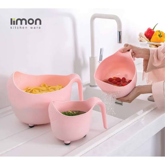 Limon 3pcs Colander Set