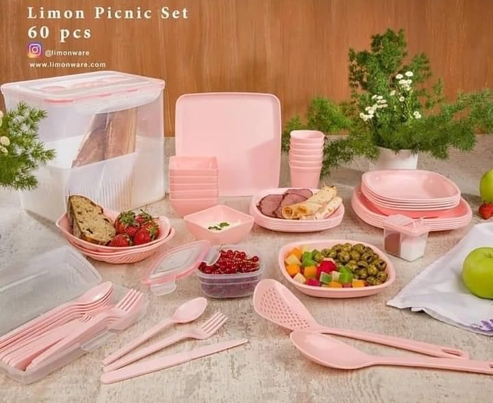 Limon 60 pcs Picnic Set