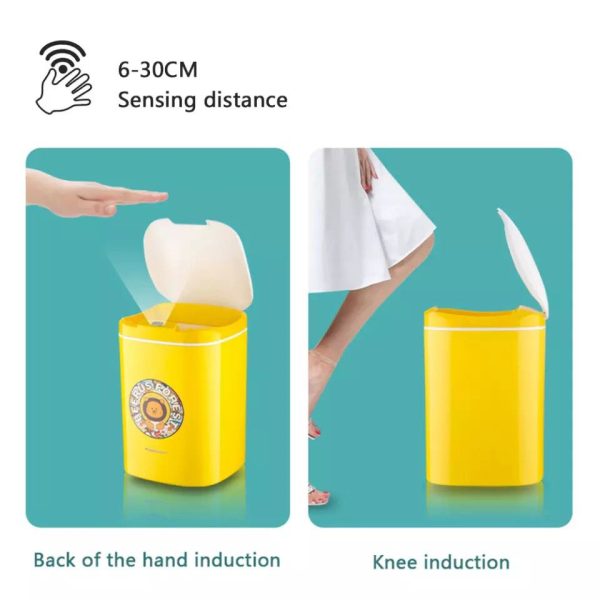Automatic Induction Cute Trash Can Bin For Living Room