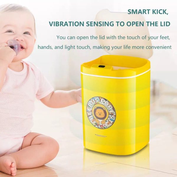 Automatic Induction Cute Trash Can Bin For Living Room