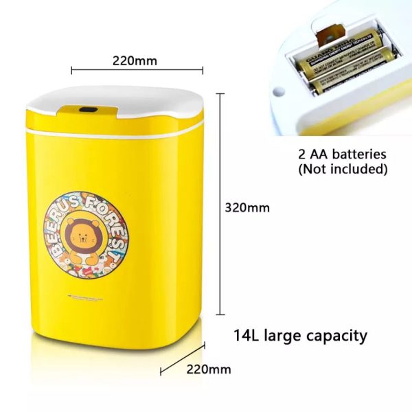 Automatic Induction Cute Trash Can Bin For Living Room