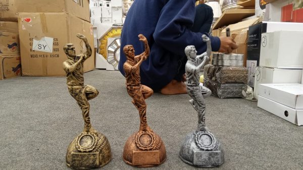 Decorative Antique Fibre Statue