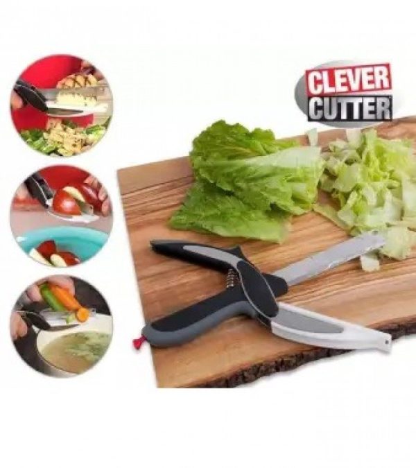 2 in 1 Stainless Steel Clever Cutter