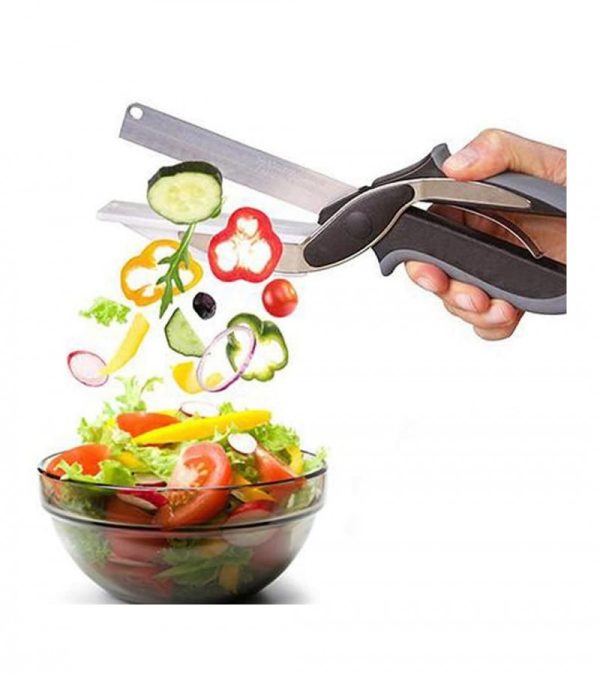 2 in 1 Stainless Steel Clever Cutter