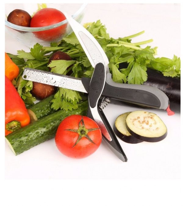2 in 1 Stainless Steel Clever Cutter