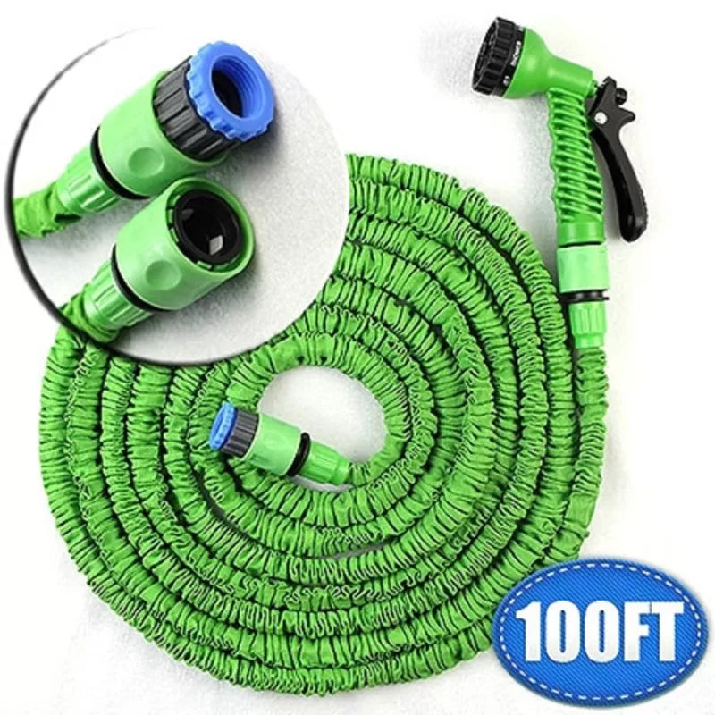 Buy ASAB 30 Metre Coil 30M 100ft Retractable Garden Hose Reel Pipe with  Spray Nozzle Online at desertcartINDIA