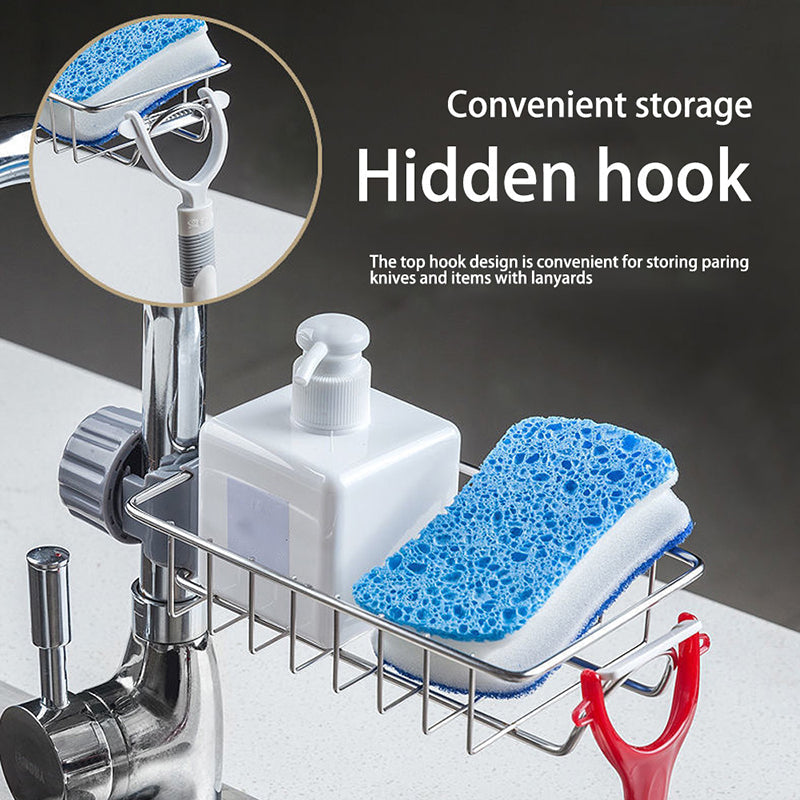 Sink Caddy Organizer Stainless Steel