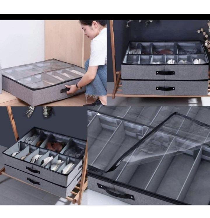 Under Bed Shoe Storage Organizer