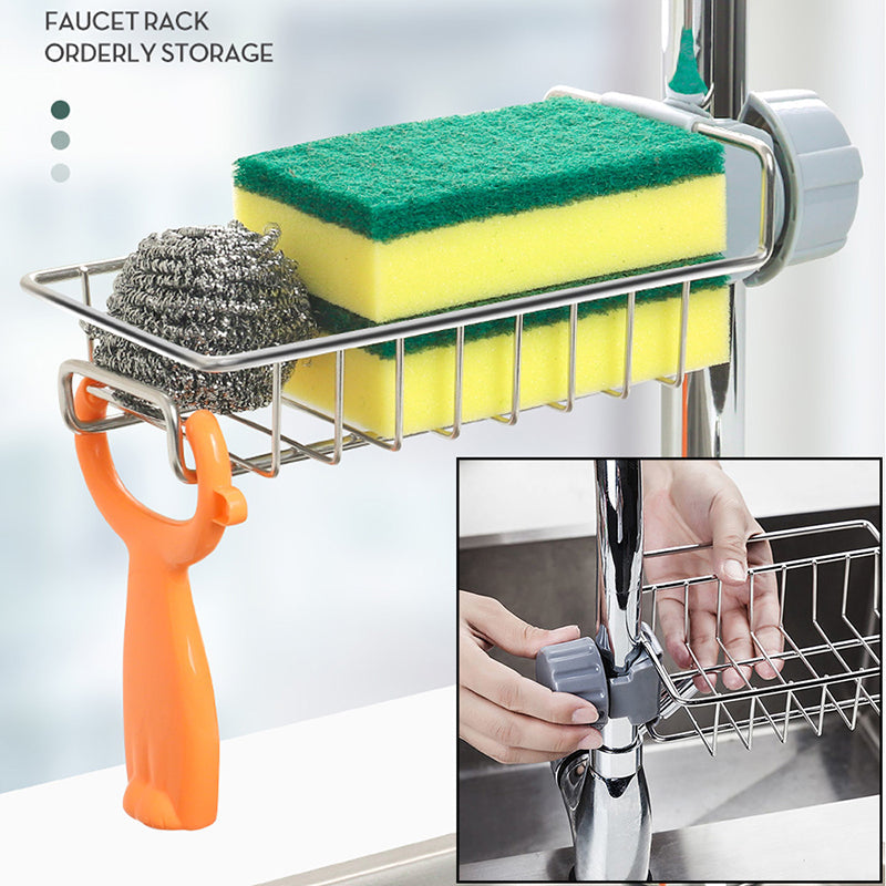 Sink Caddy Organizer Stainless Steel