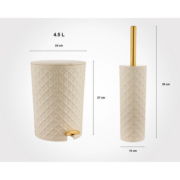 Limon 6 Pcs Acrylic Bath Set