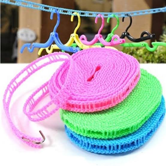 5 Meters Windproof Anti-Slip Clothes Washing Line Drying Nylon