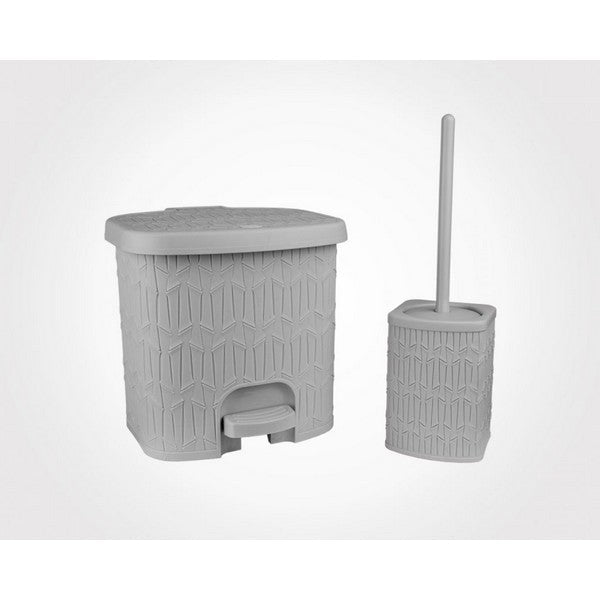 Limon Dustbin & Brush Set