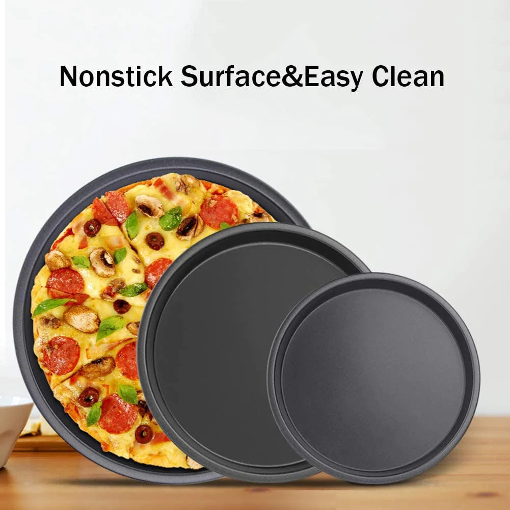 Pack of 3 Pizza Pan Set
