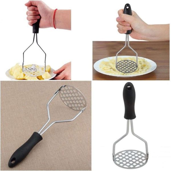 Stainless Steel Pressed Potato Masher