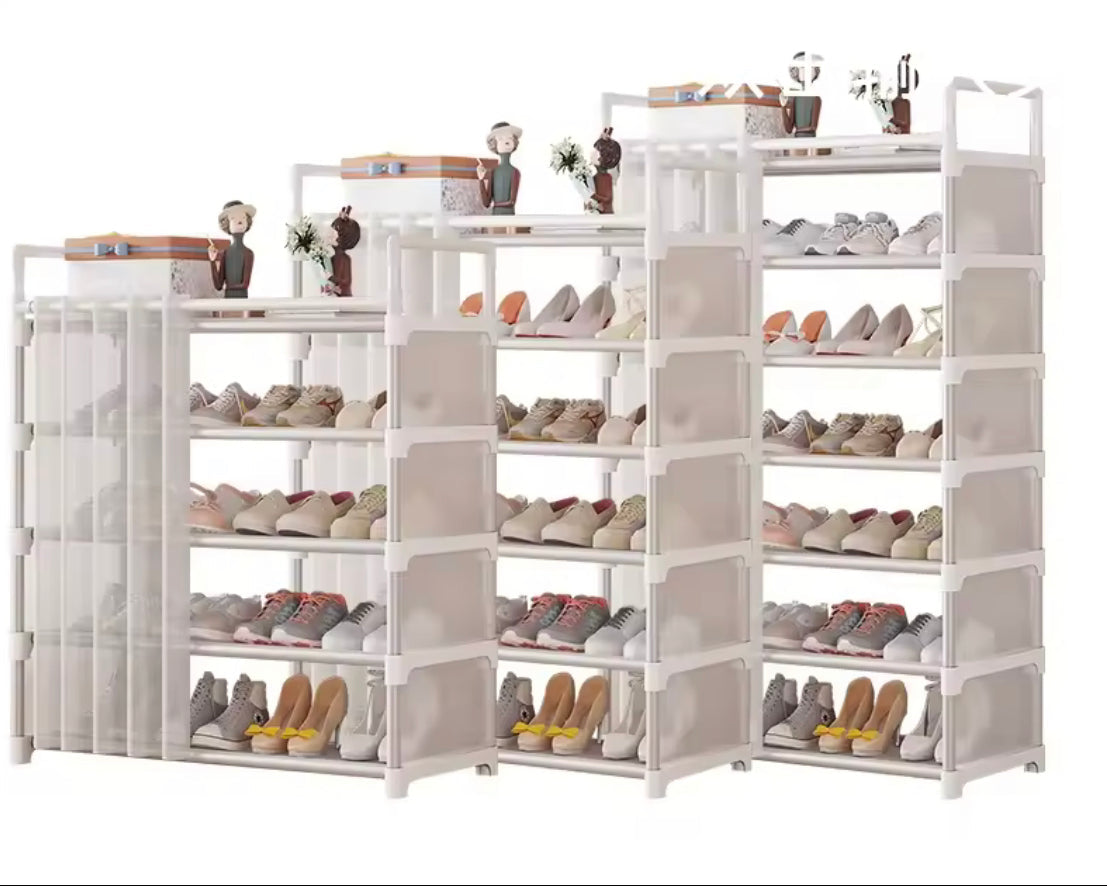 Premium Multi Layer Shoe Rack With Dust Cover