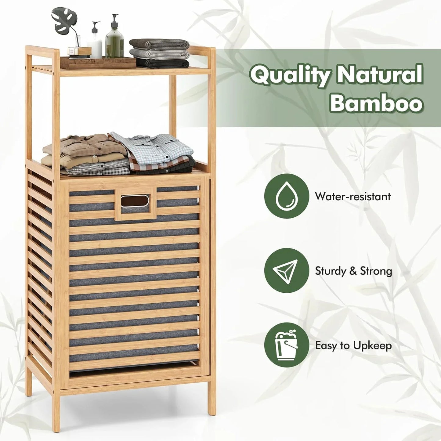 Bamboo Laundry Basket