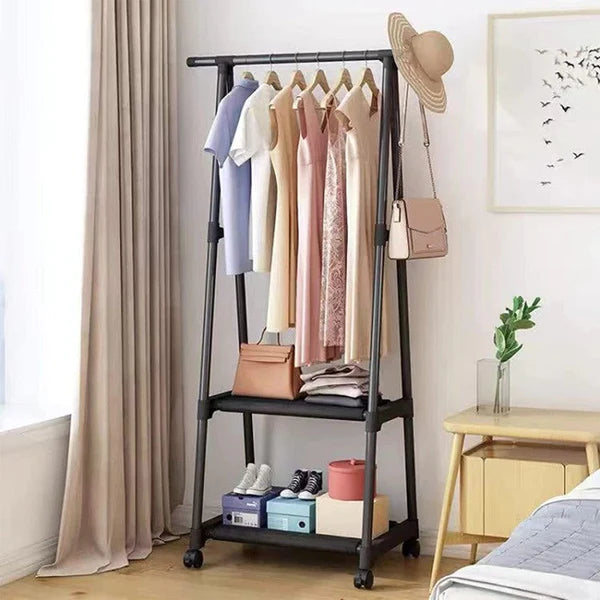 Triangle Coat Hanger Rack, Removable Clothes Hanger Floor Stand