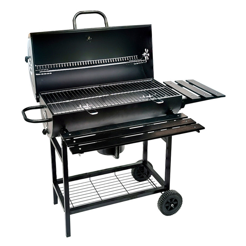 Outdoor Party Automatic Roaster Rotisserie Kit Barrel Bbq Grill