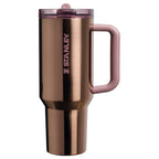 QUENCHER® PROTOUR FLIP STRAW TUMBLER | 1.18L Polished Rose Gold