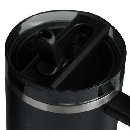 The Quencher ProTour Flip Straw Tumbler | 40 OZ - Black 2.0