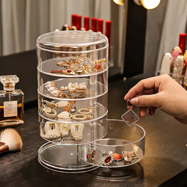 Acrylic 3 4 & 5 layer Jewelery Organizer