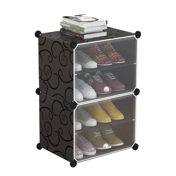 Attachable Cube Cabinets & Shoe Rack