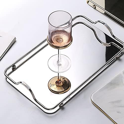 Stainless Steel Decorative Mirror Tray