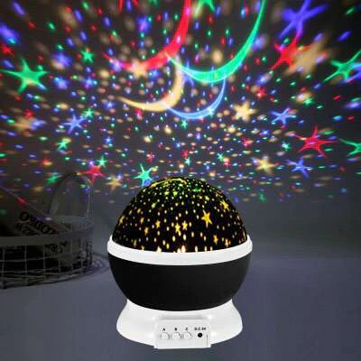 Starry Sky Kitty LED Night Light Projector