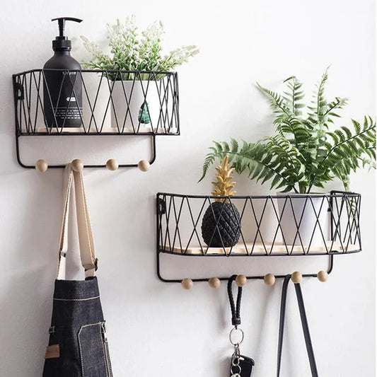 Criss-Cross Wall Utility Shelf