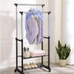 Double-Pole 2 Layer Cloth Hanging Rack