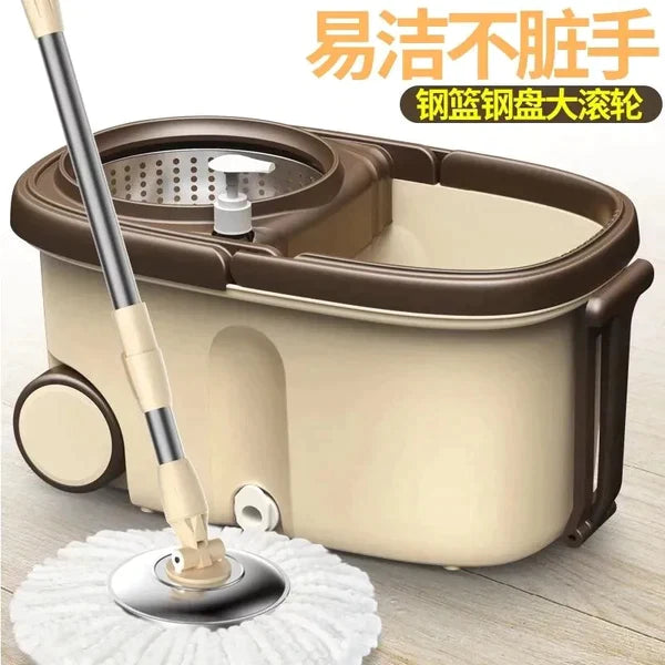 Spin Mop Bucket With Wheel
