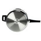ARSHIA PREMIUM STAINLESS STEEL PRESSURE COOKER 26CM WITH ALUMINIUM BASE