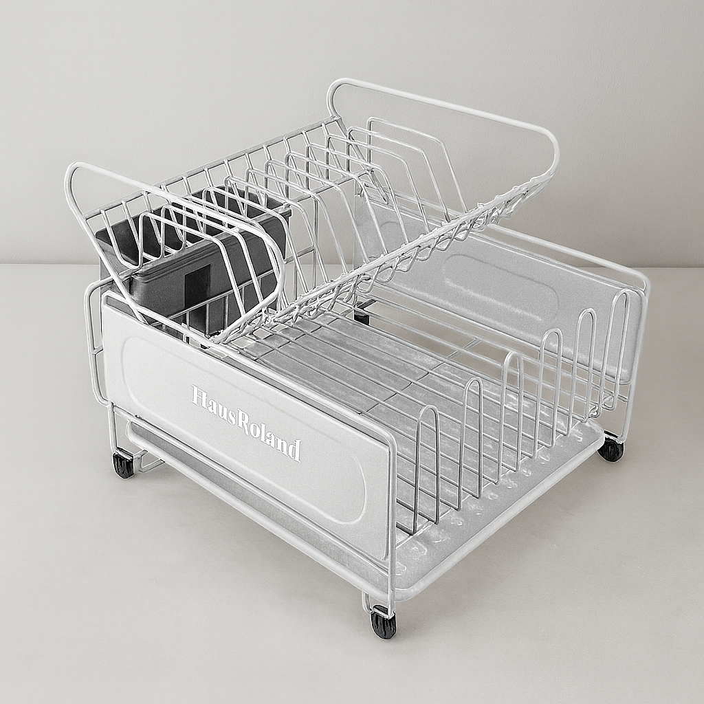 HausRoland Premium Dish Rack - Grey – Smart Bazaar