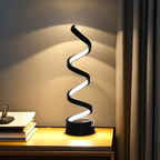 Spiral Led 3 Color Adjustable Lamp