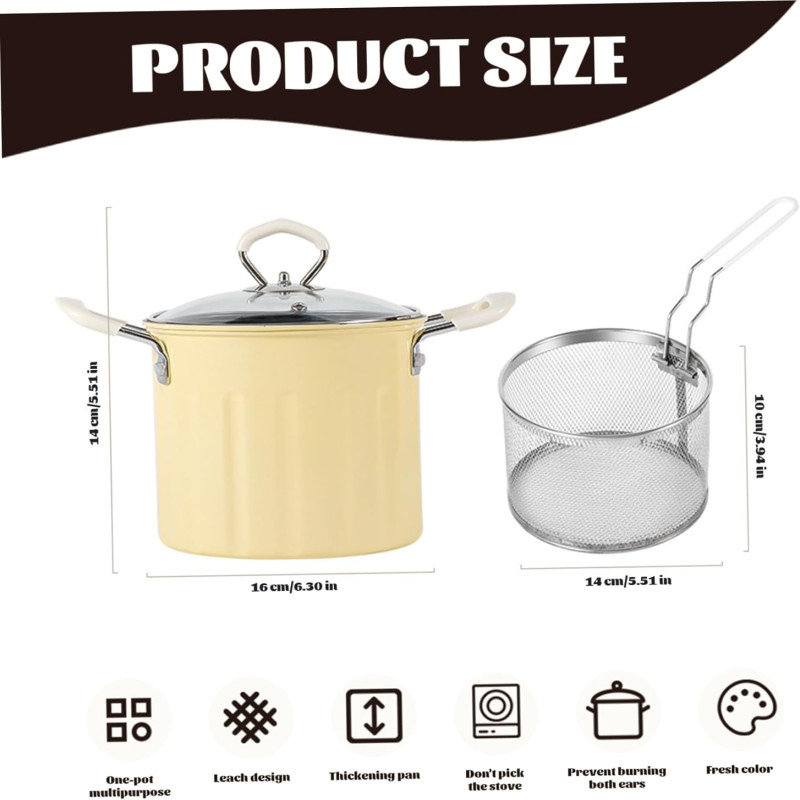 Deep Fryer With Strainer