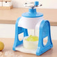 Portable Manual Ice Shaver Snow Ball Machine, Mini Ice Shaving Machine, Ice Cream Grinding Machine