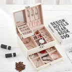 PU Leather Classic Jewelery Organizer